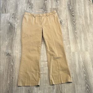 Jones New York Tan Straight Leg Pants